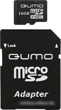 Карта памяти QUMO microSDHC (Class 10) 16GB (QM16GMICSDHC10) - фото 2 - id-p214644978