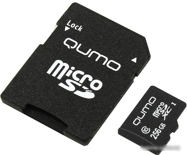 Карта памяти QUMO microSDXC QM256GMICSDXC10U3 256GB - фото 1 - id-p214644983