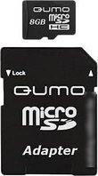 Карта памяти QUMO microSDHC (Class 10) 8GB (QM8GMICSDHC10)