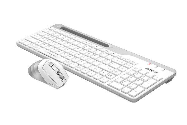 Клавиатура + мышь A4Tech Fstyler FB2535C (белый) - фото 4 - id-p214652000