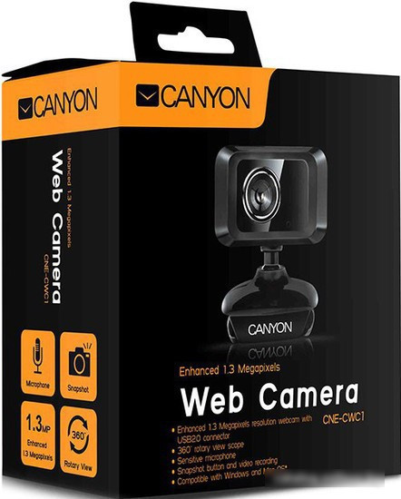 Web камера Canyon CNE-CWC1 - фото 2 - id-p214643900