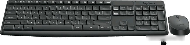 Мышь + клавиатура Logitech MK235 Wireless Keyboard and Mouse [920-007948] - фото 3 - id-p214652014