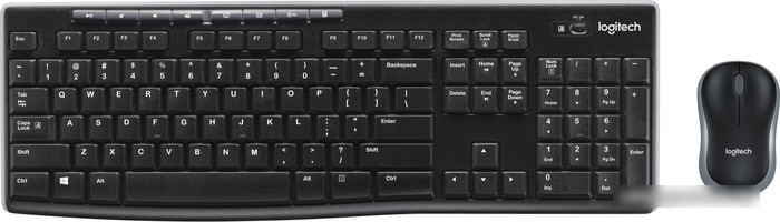 Мышь + клавиатура Logitech Wireless Combo MK270 - фото 1 - id-p214652019