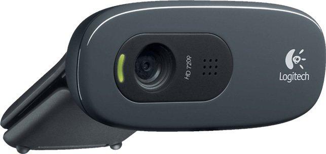 Web камера Logitech HD Webcam C270 черный [960-001063] - фото 3 - id-p214643927