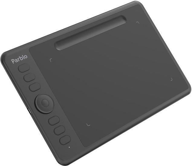 Графический планшет Parblo Intangbo S (черный) - фото 3 - id-p214639799
