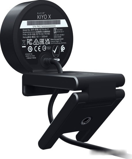 Веб-камера для стриминга Razer Kiyo X - фото 2 - id-p214643945