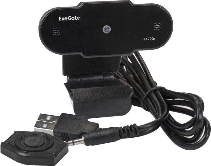 Веб-камера ExeGate BlackView C525 HD Tripod - фото 1 - id-p214643961