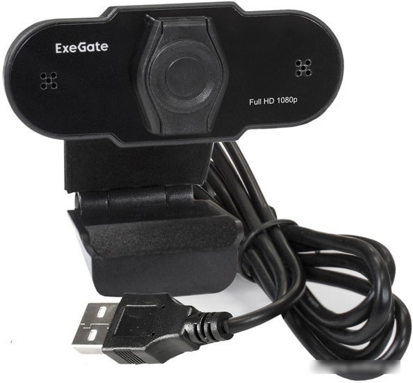 Веб-камера ExeGate BlackView C615 FullHD Tripod - фото 2 - id-p214643965