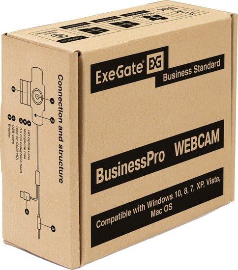Веб-камера ExeGate BusinessPro C922 HD Tripod - фото 5 - id-p214643968