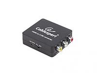 Цифровой конвертер Gembird Cablexpert HDMI - 3xRCA (1xVideo/2xAudio) DSC-HDMI-CVBS-001
