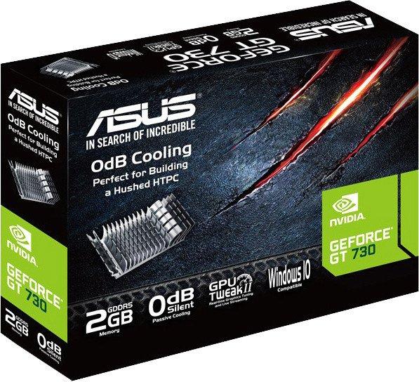 Видеокарта ASUS GeForce GT 730 2GB GDDR5 [GT730-SL-2GD5-BRK] - фото 4 - id-p214645118