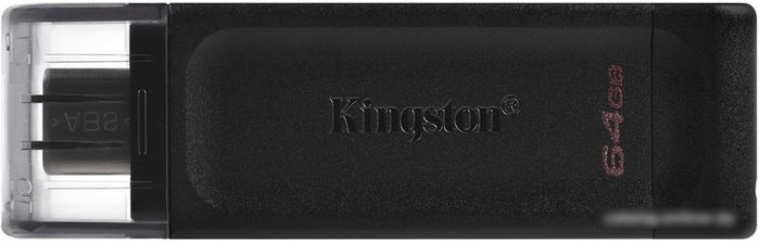 USB Flash Kingston DataTraveler 70 64GB - фото 1 - id-p214644016