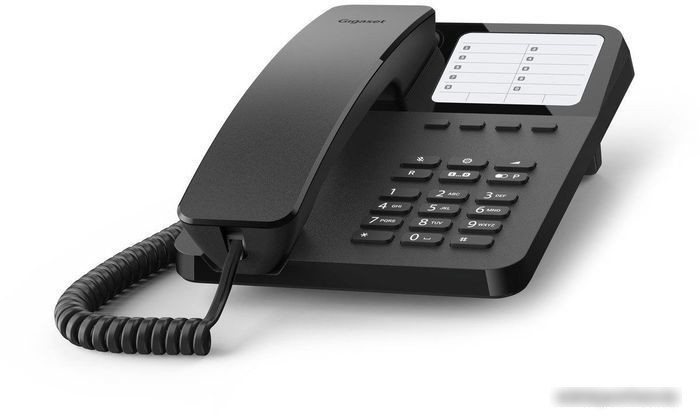Проводной телефон Gigaset DESK 400 (черный) - фото 2 - id-p214641359