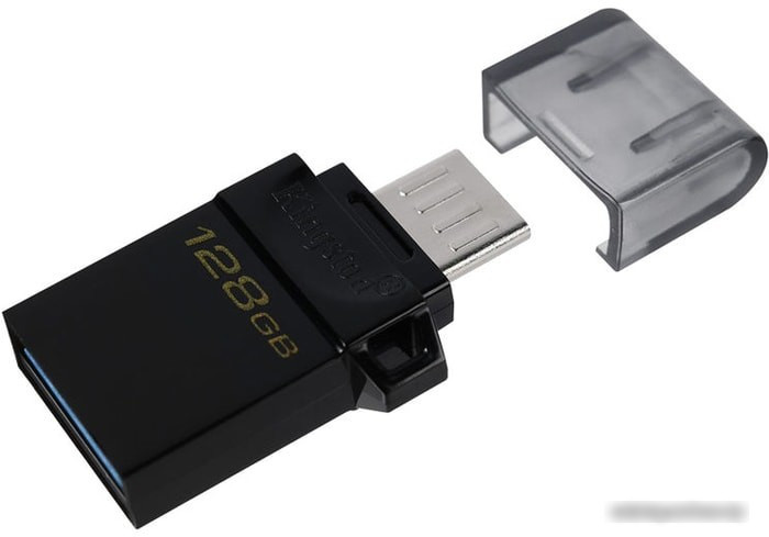 USB Flash Kingston DataTraveler microDuo 3.0 G2 128GB - фото 5 - id-p214644023