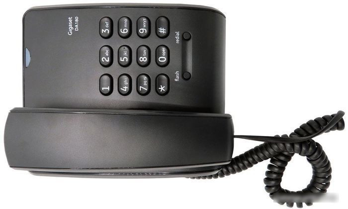 Проводной телефон Gigaset DA180 (черный) - фото 2 - id-p214641362