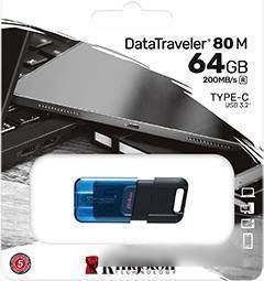 USB Flash Kingston DataTraveler 80 M 64GB - фото 3 - id-p214644028