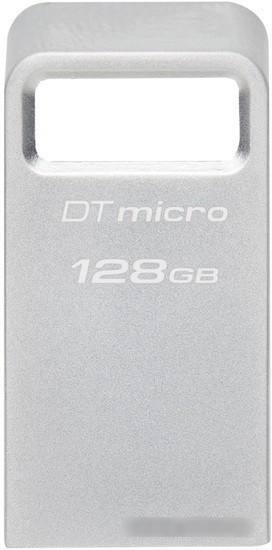 USB Flash Kingston DataTraveler Micro USB 3.2 Gen 1 128GB - фото 1 - id-p214644034