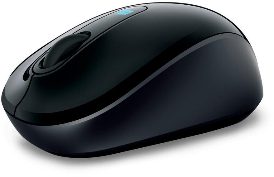 Мышь Microsoft Sculpt Mobile Mouse Black черный оптическая (1600dpi) беспроводная USB2.0 - фото 1 - id-p214652339