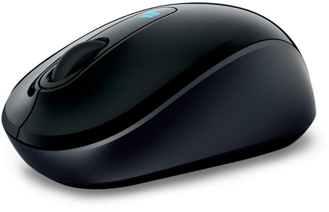 Мышь Microsoft Sculpt Mobile Mouse Black черный оптическая (1600dpi) беспроводная USB2.0, фото 2