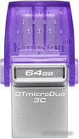 USB Flash Kingston DataTraveler MicroDuo 3C USB 3.2 Gen 1 64GB