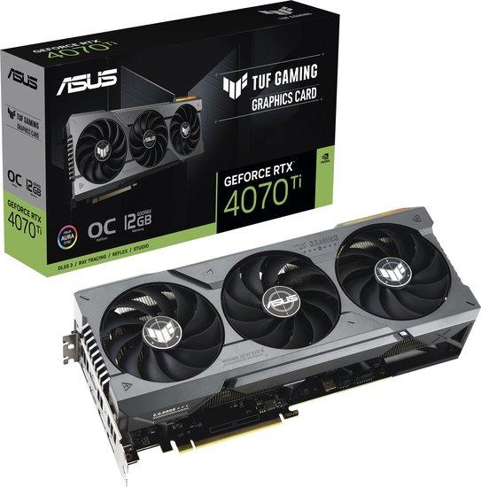 Видеокарта ASUS TUF Gaming GeForce RTX 4070 Ti 12GB GDDR6X OC Edition TUF-RTX4070TI-O12G-GAMING - фото 3 - id-p214645163