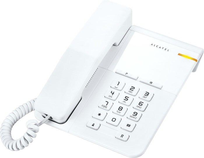 Проводной телефон Alcatel T22 (белый) - фото 1 - id-p214641386