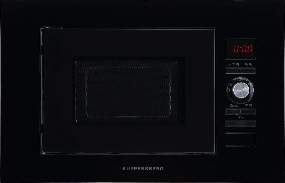 Встраиваемая микроволновая печь Kuppersber HMW 625 B 20 л, High-Tech, 800 Вт, черный цвет - фото 1 - id-p214652401