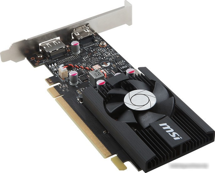 Видеокарта MSI GeForce GT 1030 LP OC 2GB GDDR5 [GT 1030 2G LP OC] - фото 3 - id-p214645183