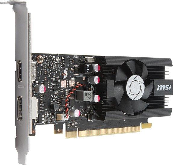 Видеокарта MSI GeForce GT 1030 LP OC 2GB GDDR5 [GT 1030 2G LP OC] - фото 4 - id-p214645183