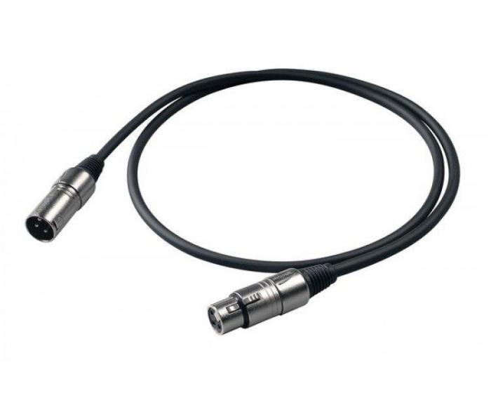 Шнур Proel XLR M - XLR F BULK250LU3 3m