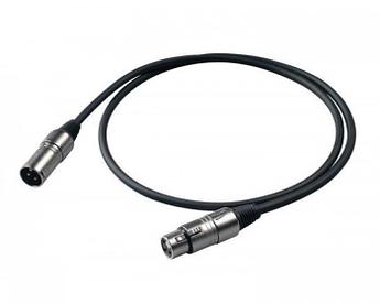 Шнур Proel XLR M - XLR F BULK250LU3 3m