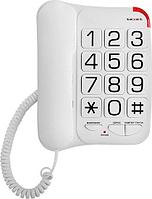 Проводной телефон TeXet TX-201 (белый)