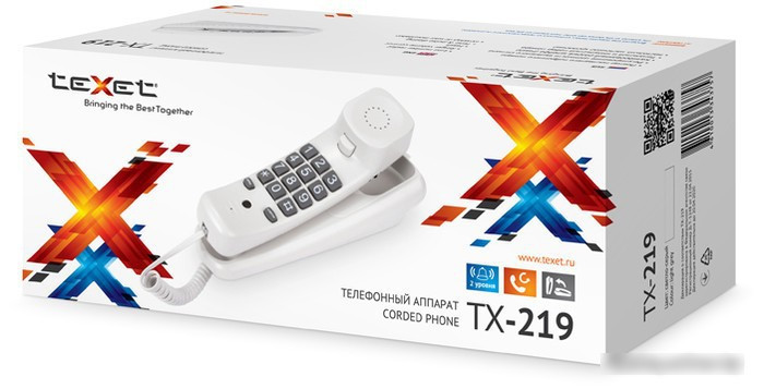 Проводной телефон TeXet TX-219 - фото 5 - id-p214641417