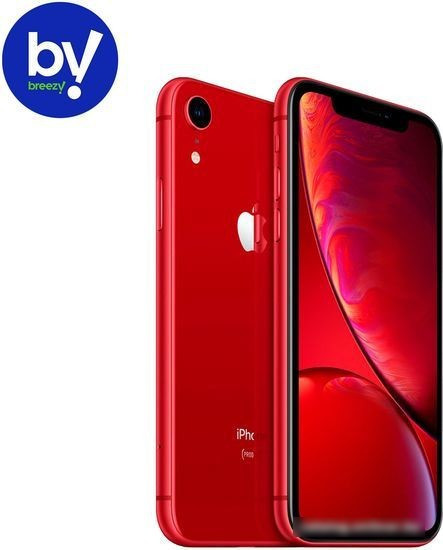 Смартфон Apple iPhone XR 64GB Воcстановленный by Breezy, грейд B ((PRODUCT)RED) - фото 4 - id-p214649501