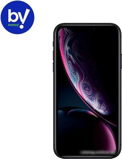 Смартфон Apple iPhone XR 64GB Воcстановленный by Breezy, грейд B (черный) - фото 1 - id-p214649502