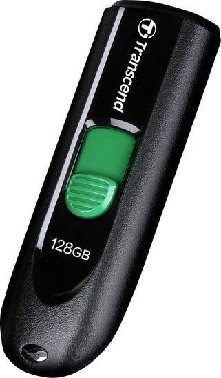 USB Flash Transcend JetFlash 790C 128GB (черный/зеленый) - фото 2 - id-p214644086