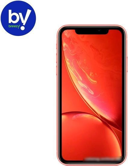 Смартфон Apple iPhone XR 64GB Воcстановленный by Breezy, грейд B (коралловый) - фото 1 - id-p214649509