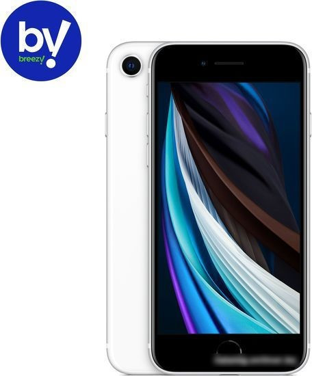 Смартфон Apple iPhone SE 64GB Воcстановленный by Breezy, грейд B (белый) - фото 1 - id-p214649514