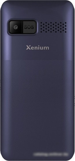 Мобильный телефон Philips Xenium E207 (синий) - фото 3 - id-p214649536