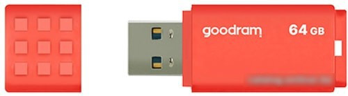 USB Flash GOODRAM UME3 64GB (оранжевый) - фото 4 - id-p214644122