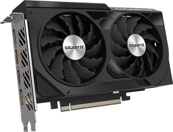 Видеокарта Gigabyte GeForce RTX 4060 Windforce OC 8G GV-N4060WF2OC-8GD - фото 1 - id-p214645239