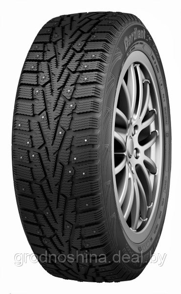 Шина зимняя 195/65R15 Cordiant Snow Cross 91t Ошипованная