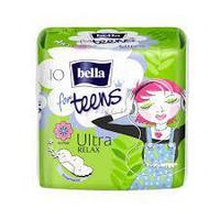 Bella for teens Ultra relax Супертонкие женские гиг. впит. ароматизированные 10шт (Шаранговича 25)