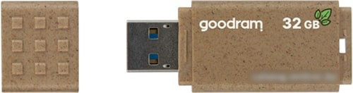 USB Flash GOODRAM UME3 Eco Friendly 32GB (коричневый) - фото 3 - id-p214644141
