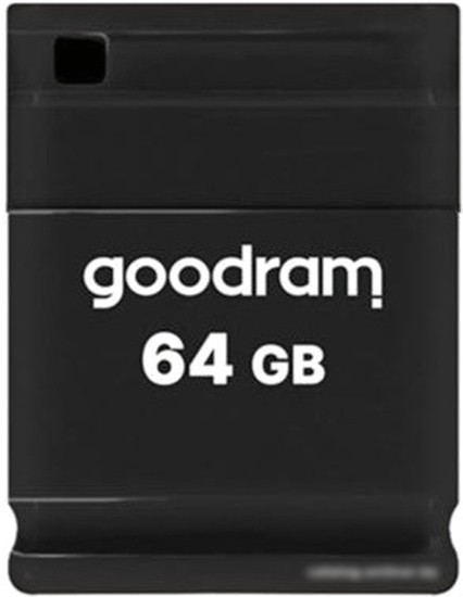 USB Flash GOODRAM UPI2 64GB (черный) - фото 1 - id-p214644151