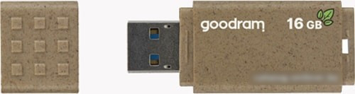 USB Flash GOODRAM UME3 Eco Friendly 16GB (коричневый) - фото 3 - id-p214644153