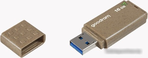 USB Flash GOODRAM UME3 Eco Friendly 16GB (коричневый) - фото 4 - id-p214644153