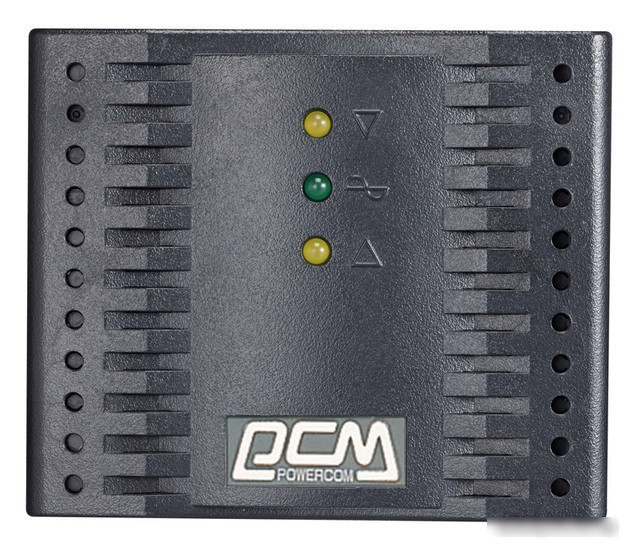 Стабилизатор напряжения Powercom TCA-2000 (черный) - фото 2 - id-p214650396