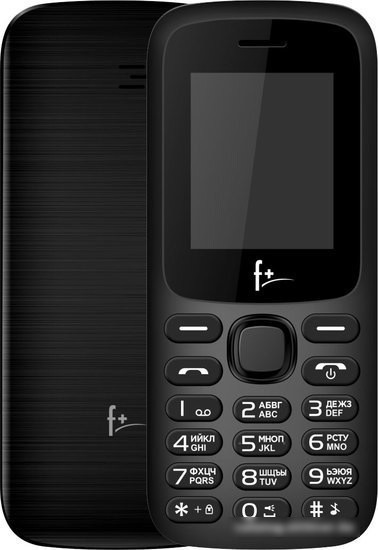 Кнопочный телефон F+ F197 (черный) - фото 1 - id-p214649581