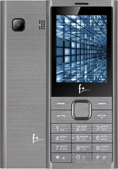 Мобильный телефон F+ B280 (темно-серый) - фото 1 - id-p214649584